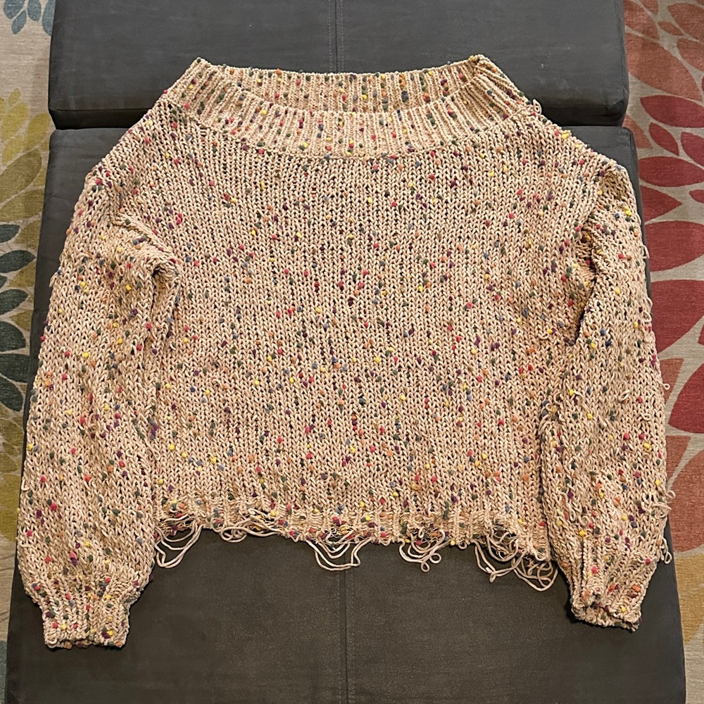 Aakaa Speckled Knit Women's Sweater